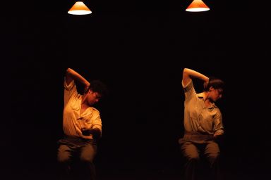 Fase, Four Movements to the Music of Steve Reich - dancers Laura Bachman, Soa Ratsifandrihana