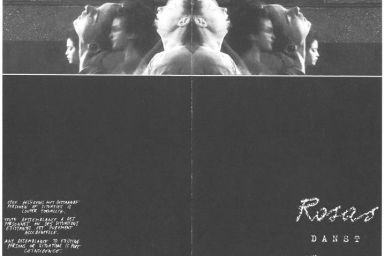 Rosas danst Rosas, program 1983