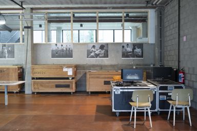 Installation view Sub Rosa, Rosas Studio 4, 2026