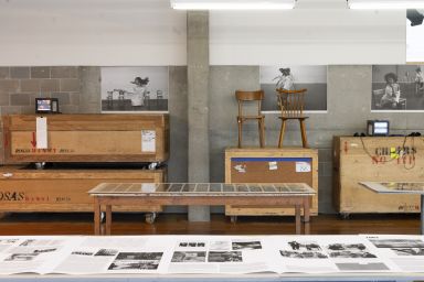 Installation view Sub Rosa, Rosas Studio 4, 2026